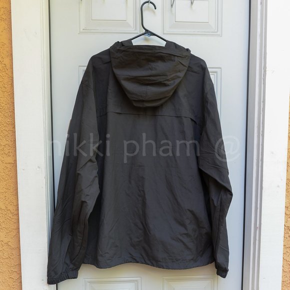 NWT Columbia Men's Peak Wheeler Lodge Windbreaker  IN GRAY - Picture 6 of 6